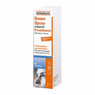 Nasenspray ratiopharm für Erwachsene und Kinder, 10 ml