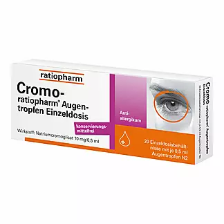 Cromo-ratiopharm Augentropfen Einzeldosis, 20X0.5 ml