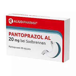 Pantoprazol AL 20 mg bei Sodbrennen, 14 St