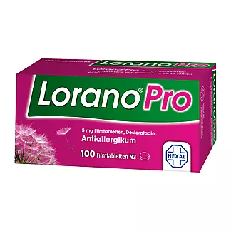LoranoPro 5 mg Allergietabletten, 100 St