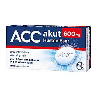 ACC akut 600 Hustenlöser Brausetabletten, 10 St