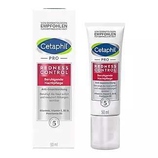 Cetaphil PRO RednessControl Beruhigende Nachtpflege, 50 ml 5.0