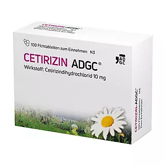 Cetirizin-Adgc Filmtabletten, 100 St