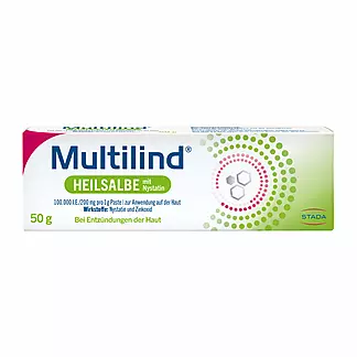 Multilind Heilsalbe mit Nystatin, 50 g