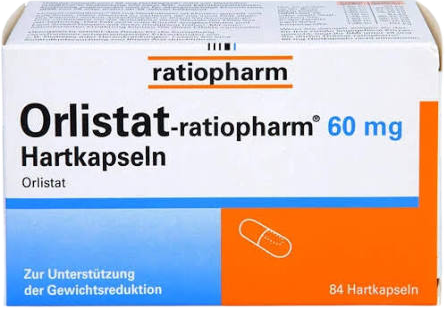 Orlistat Ratiopharm 60mg 84St 1